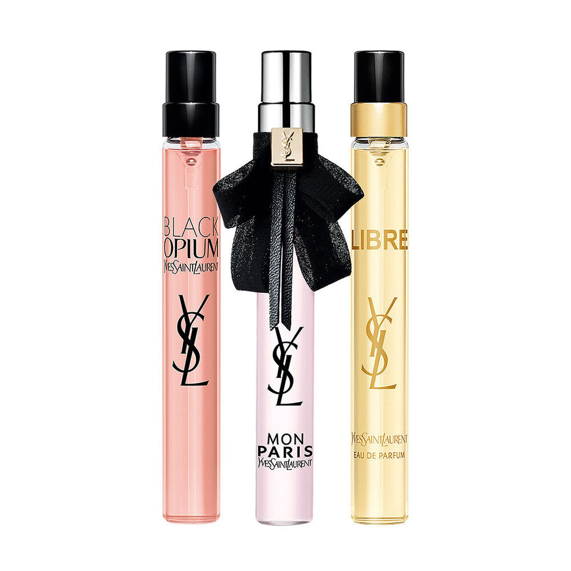 Coffret miniature Black Opium + Mon Paris + Libre