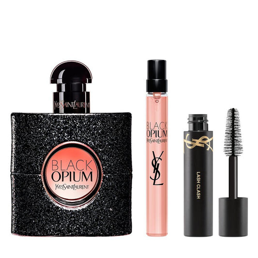 Coffret Opium Eau de parfum + miniature + rouge à lèvres