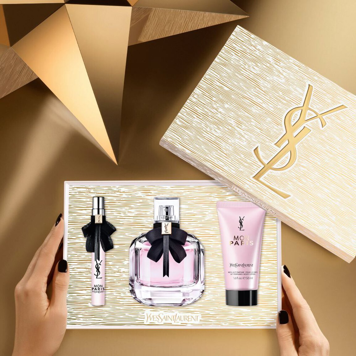 Coffret  Mon  Paris  Eau de parfum + miniature + lait de corps