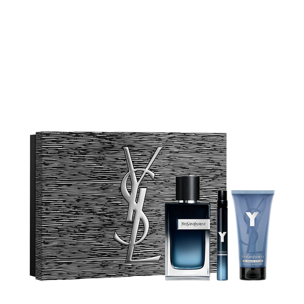 Coffret Y Eau de parfum + miniature 10ml + Gel douche